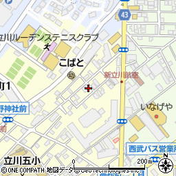 東京都立川市高松町1丁目29周辺の地図
