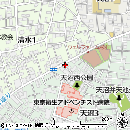 カーサリッカ荻窪周辺の地図