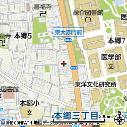 知るカフェ 東京大学前店周辺の地図