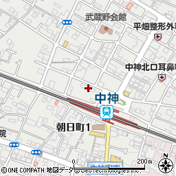 ヘルパーステーションくさばな昭島周辺の地図