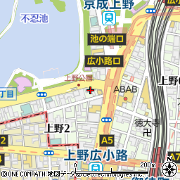 上野 アクアリウムレストラン Nautilus‐ノーチラス‐周辺の地図