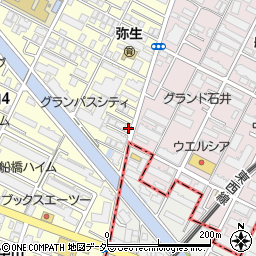 千葉県船橋市本中山3丁目5-5周辺の地図