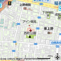 永寿総合病院周辺の地図