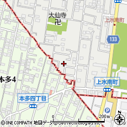 東京都小平市上水南町2丁目11-40周辺の地図
