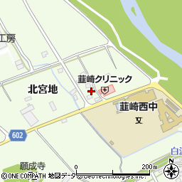 山梨県韮崎市神山町北宮地34-5周辺の地図