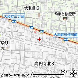 ハーモニーテラスクレシア高円寺周辺の地図