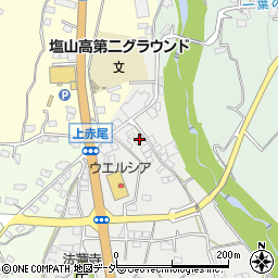 山梨県甲州市塩山赤尾248周辺の地図