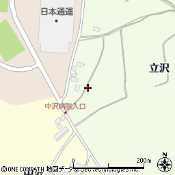 千葉県富里市立沢348周辺の地図