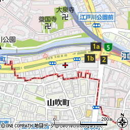 東京都文京区関口1丁目45周辺の地図