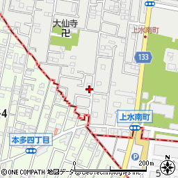 東京都小平市上水南町2丁目11-35周辺の地図