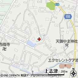 akippa上志津1196駐車場周辺の地図