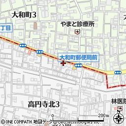 ユアー・パーキング高円寺北第７駐車場周辺の地図