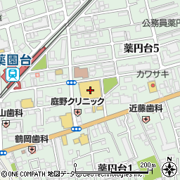 マツモトキヨシ薬円台店周辺の地図
