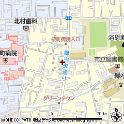 中川電気株式会社　小金井事務所周辺の地図