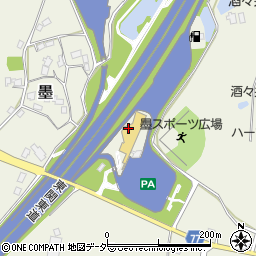 株式会社ネクスコ　東日本リテイル酒々井パーキングエリア上り線周辺の地図