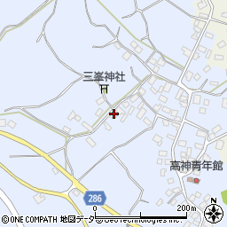 千葉県銚子市高神西町240周辺の地図