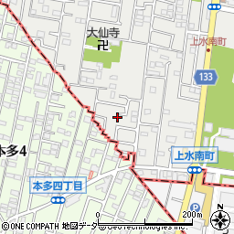 東京都小平市上水南町2丁目11-33-11周辺の地図