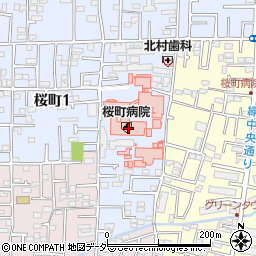 桜町病院（聖ヨハネ会）周辺の地図