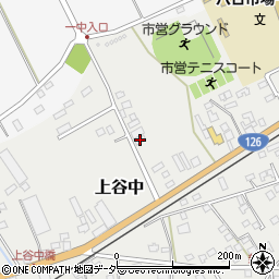 千葉県匝瑳市上谷中2214周辺の地図
