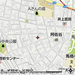 リパーク阿佐谷北５丁目駐車場周辺の地図