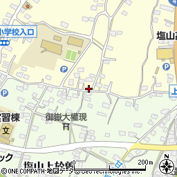 山梨県甲州市塩山千野3615-1周辺の地図