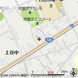 千葉県匝瑳市上谷中2238-8周辺の地図