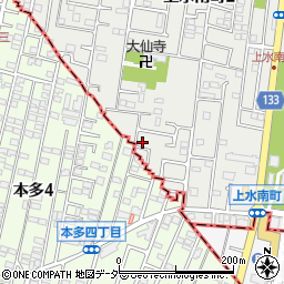 東京都小平市上水南町2丁目11-2周辺の地図