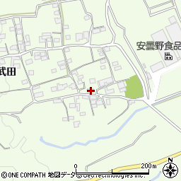 山梨県韮崎市神山町武田521周辺の地図
