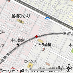 千葉県船橋市二子町477-2周辺の地図
