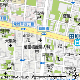 山崎法衣店周辺の地図