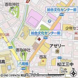 江戸川区医師会（一般社団法人）　地域包括支援センター周辺の地図