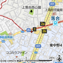 ドミノ・ピザ　東中野店周辺の地図