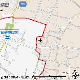 山梨県甲州市塩山上井尻145周辺の地図