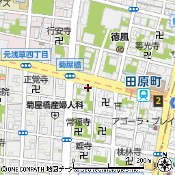 佛法堂周辺の地図