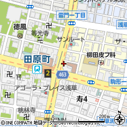 フレッシュネスバーガー 浅草国際通り店周辺の地図