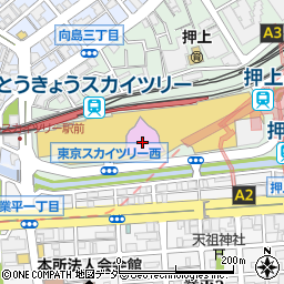 東京スカイツリー周辺の地図