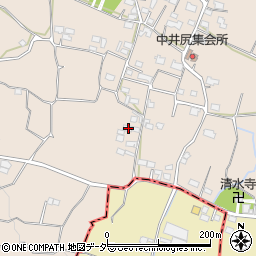 山梨県甲州市塩山上井尻638-1周辺の地図