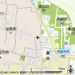 山梨県甲州市塩山上井尻1020周辺の地図