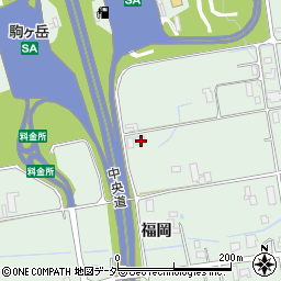 長野県駒ヶ根市赤穂福岡16517周辺の地図
