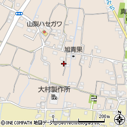 山梨県甲州市塩山上井尻924周辺の地図