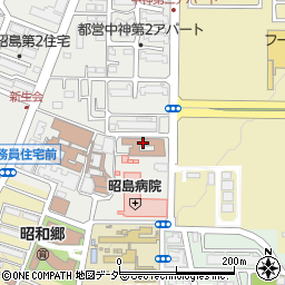 救護施設昭島荘周辺の地図