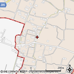 山梨県甲州市塩山上井尻135周辺の地図