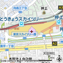 TOKYO BOX CAFE＆SPACE 東京ソラマチ店周辺の地図