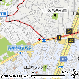 東京愛犬専門学校周辺の地図
