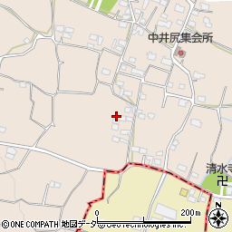 山梨県甲州市塩山上井尻638周辺の地図