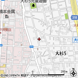 関塾スクール大杉校周辺の地図