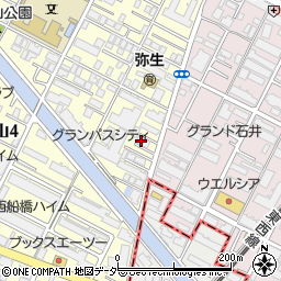 千葉県船橋市本中山3丁目5-2周辺の地図