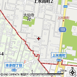 東京都小平市上水南町2丁目11-33周辺の地図