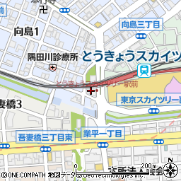 東武食品サービス株式会社周辺の地図