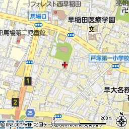 日本視覚障害者センター周辺の地図